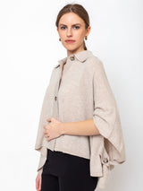 Allude - Cape Cardigan - Marble - Verdalina