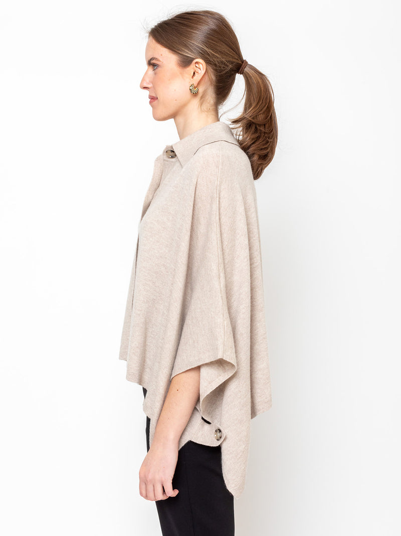 Allude - Cape Cardigan - Marble - Verdalina