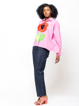 Mii Collections - Greta Shirt - Rose Cocquelicot - Verdalina