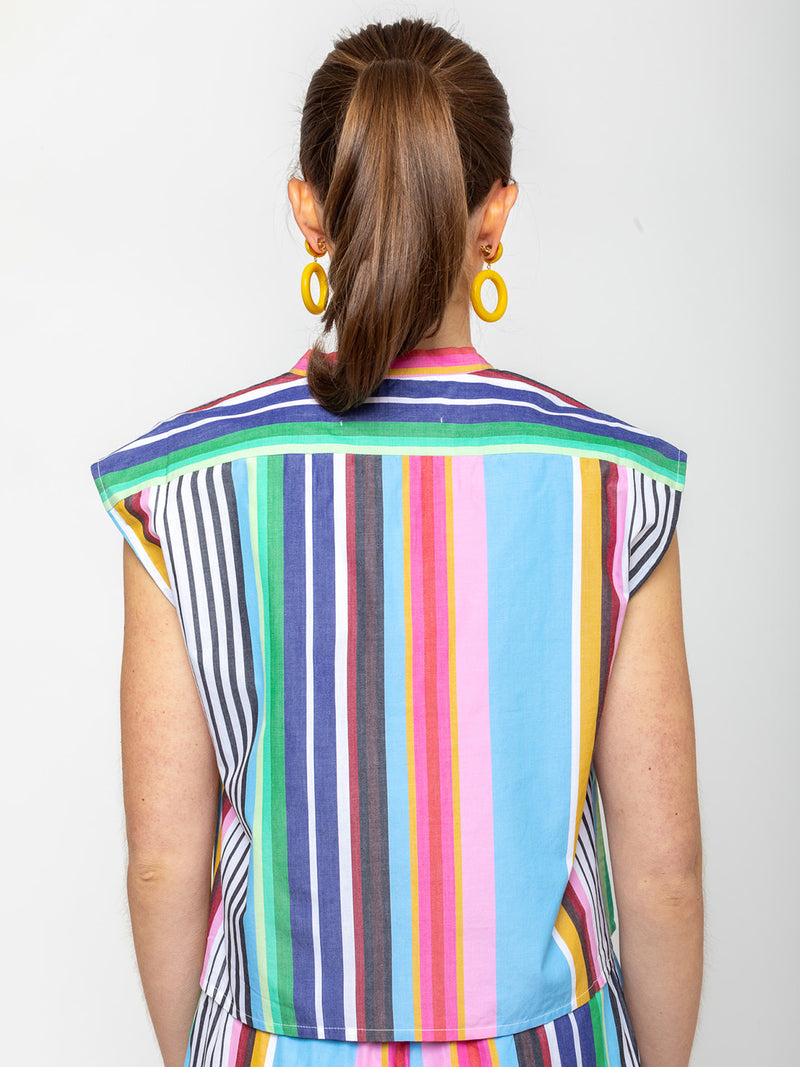 Mii Collections - Gaia Stripe Top - Verdalina