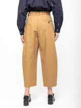 NICHOLSON & NICHOLSON - Flat Front Trouser - Mocha - Verdalina