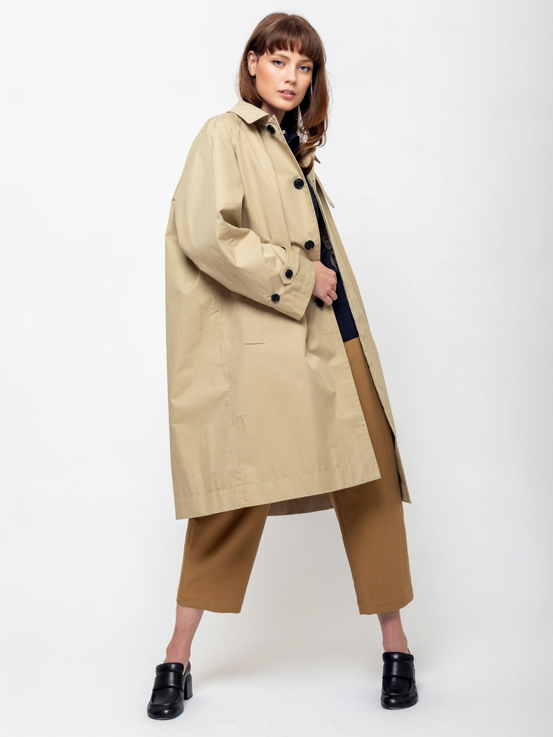 NICHOLSON & NICHOLSON - Trench Coat - Beige - Verdalina