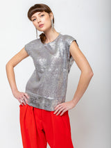 Rachel Comey - Reis Sweater Vest - Silver - Verdalina