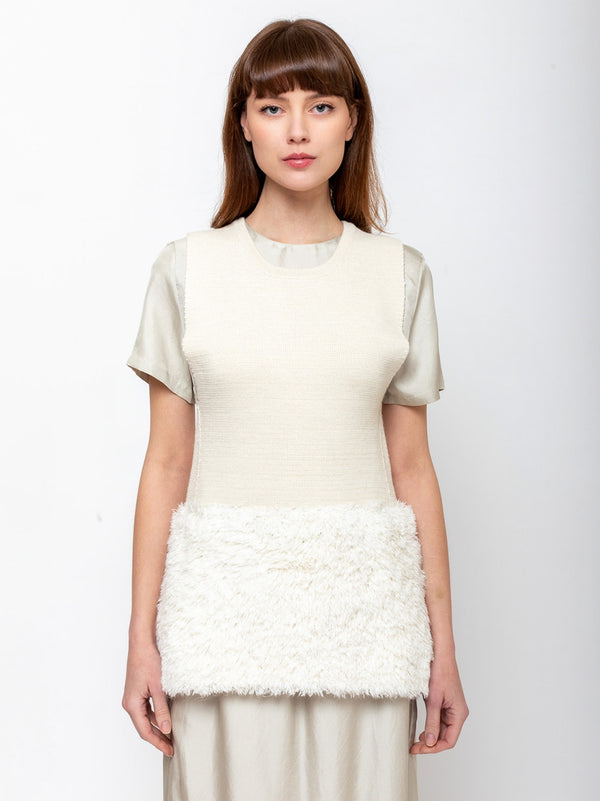 Rachel Comey - Bayard Vest - Ivory - Verdalina