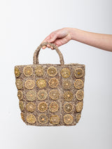 Sophie Digard - Raffia Tote - Thorn/Mead - Verdalina