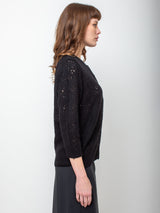 Allude - Lace Cashmere Cardigan - Verdalina