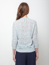 Allude - Lace Cashmere Cardigan - Verdalina