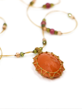 Sharing - Tibetan Necklace - Carnelian - Verdalina