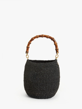 Clare V. - Pot de Miel with Bamboo Handle - Black - Verdalina