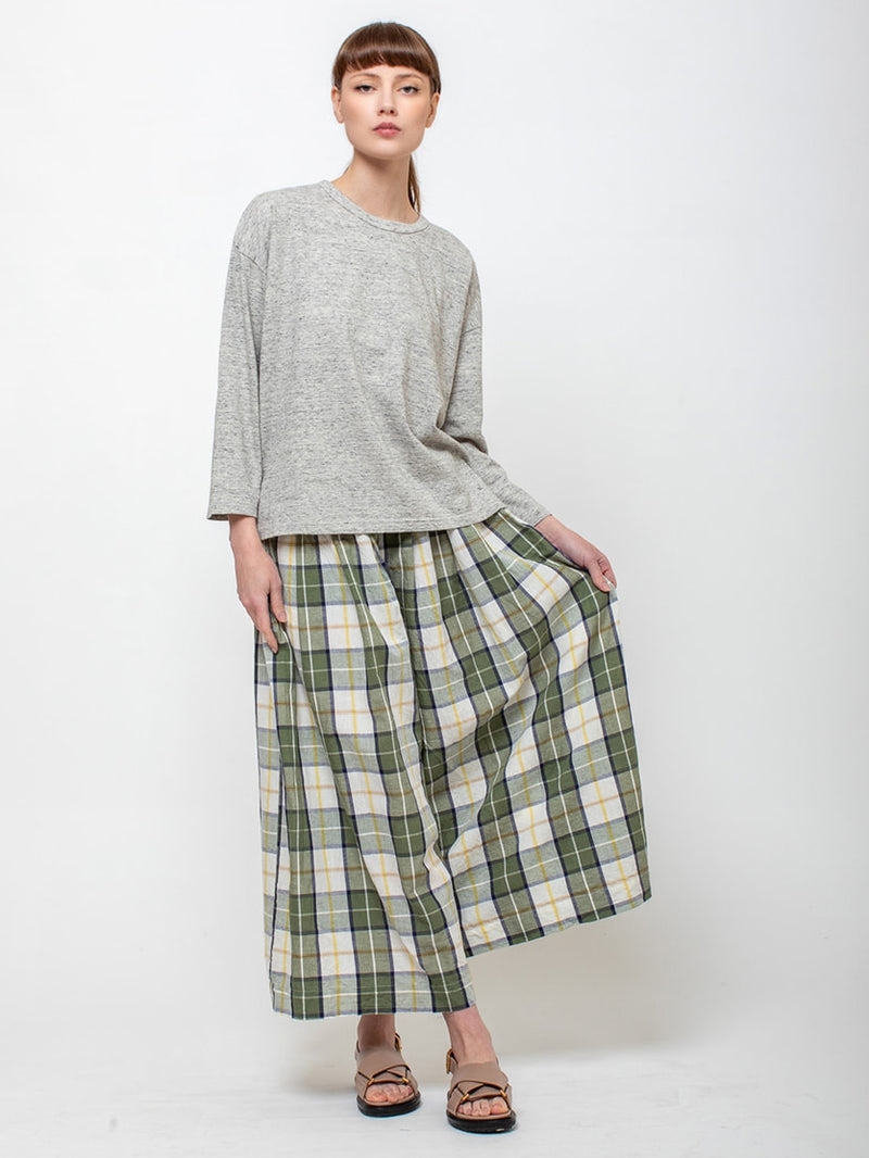 Gallego Desportes - Juda Pants - Green Check - Verdalina