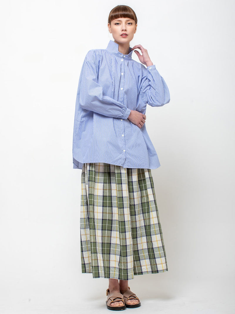 Gallego Desportes - Marie Shirt - Blue Stripe - Verdalina