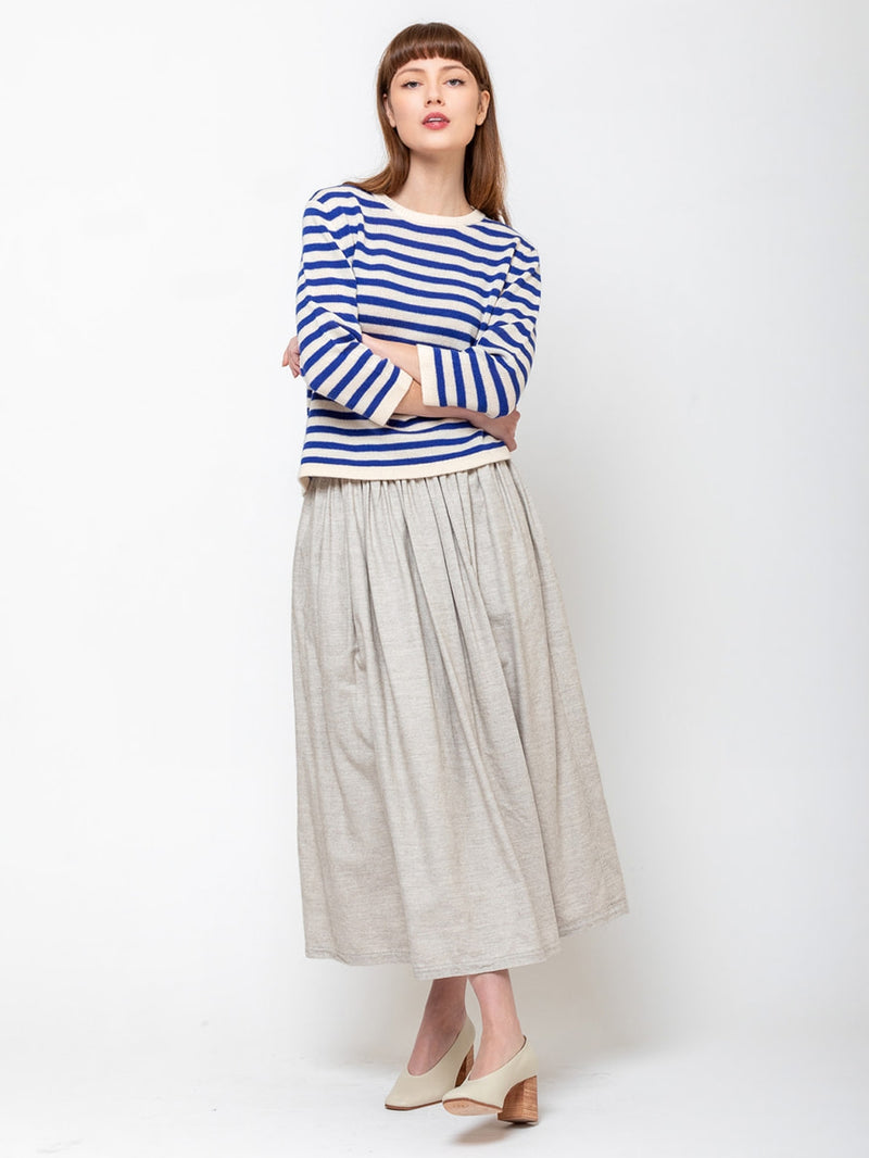 Ichi Antiquites - Yak Wool Skirt - Natural - Verdalina