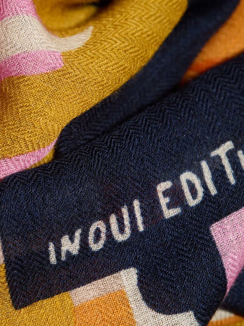 Inoui Editions - Jean Lou Square Scarf - Verdalina