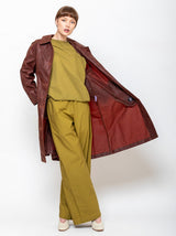 Kate Sheridan - Waxed Cotton Louis Coat - Verdalina