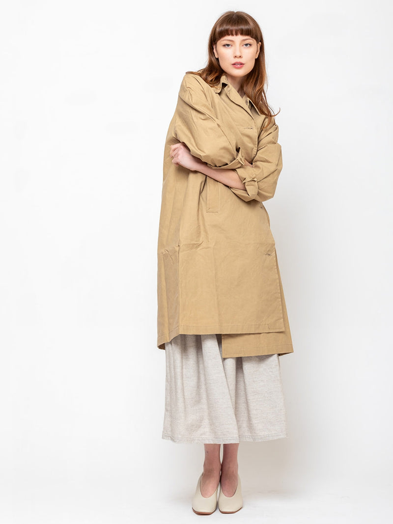 Kate Sheridan - Waxed Cotton Louis Coat - Verdalina