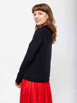 M J Watson - High Neck Pullover - Cashmere & Silk - Verdalina