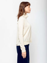 M J Watson - High Neck Pullover - Cashmere & Silk - Verdalina