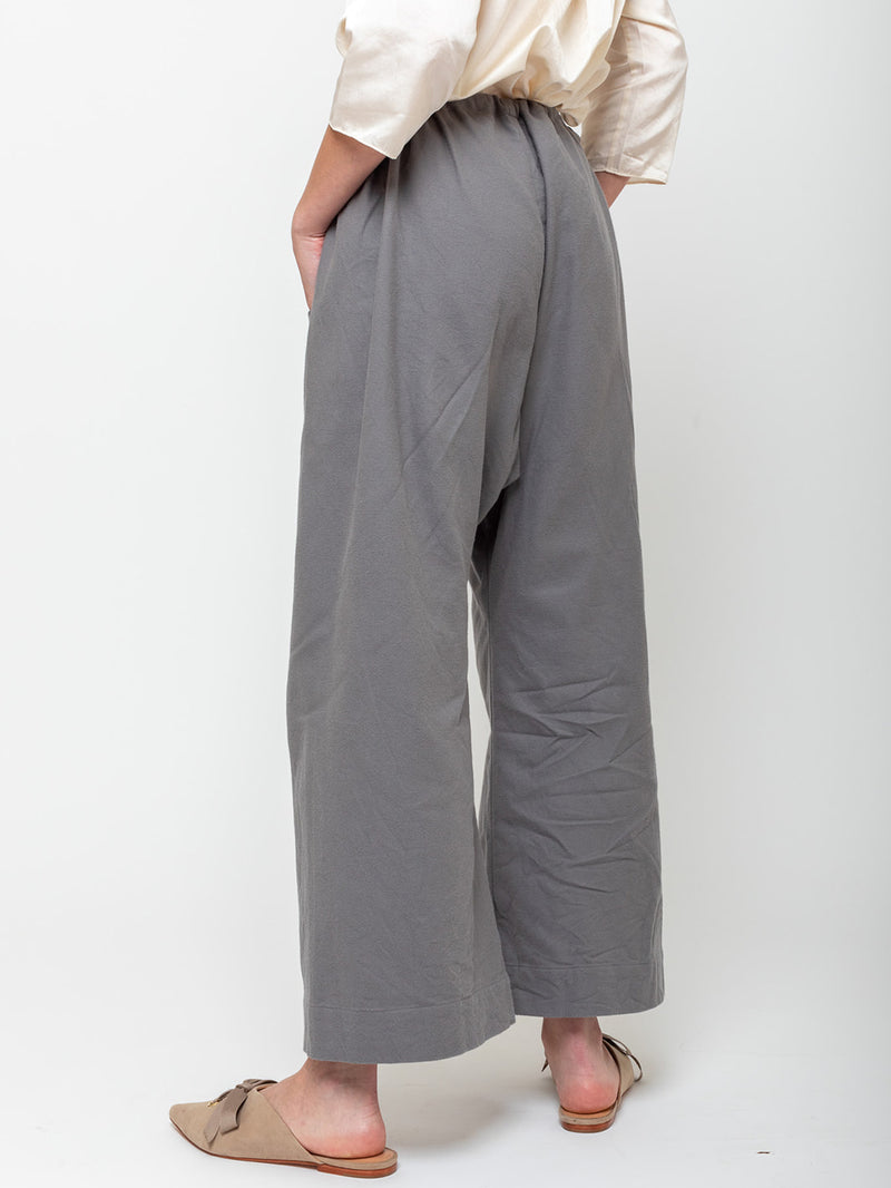 Sula - Wide Leg Japan Pants - Elephant - Verdalina