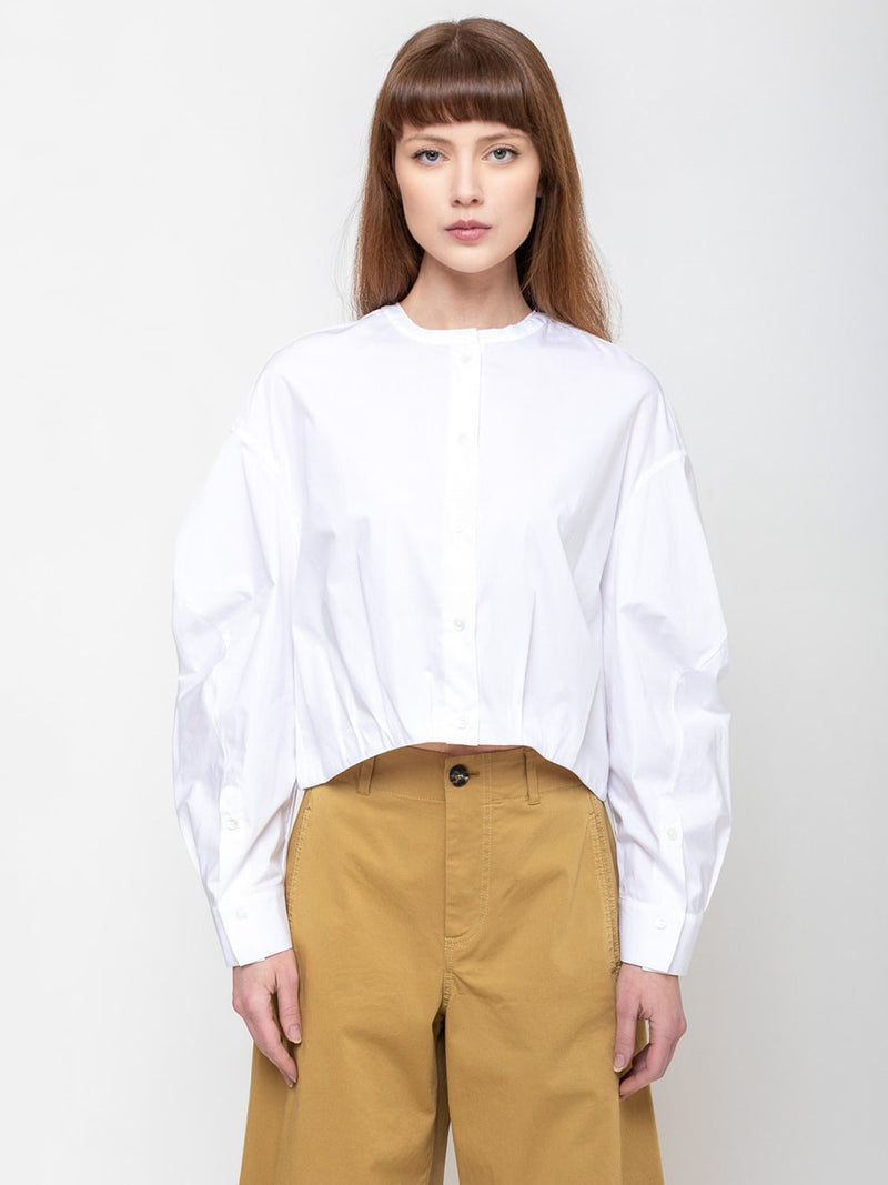 Tela - Ginseng Shirt - White - Verdalina