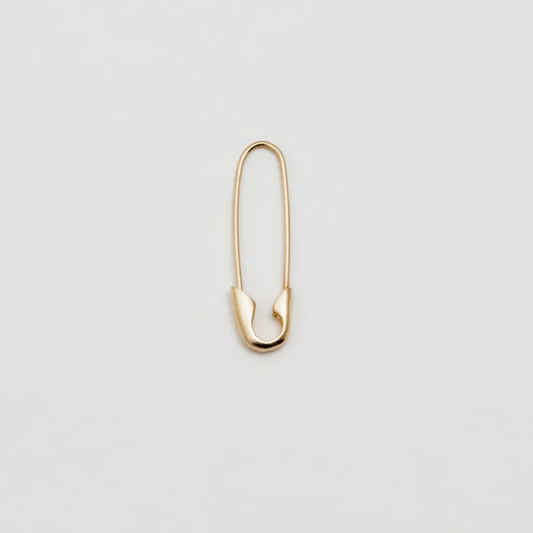 Mini Triangle Safety Pin Earring – Loren Stewart